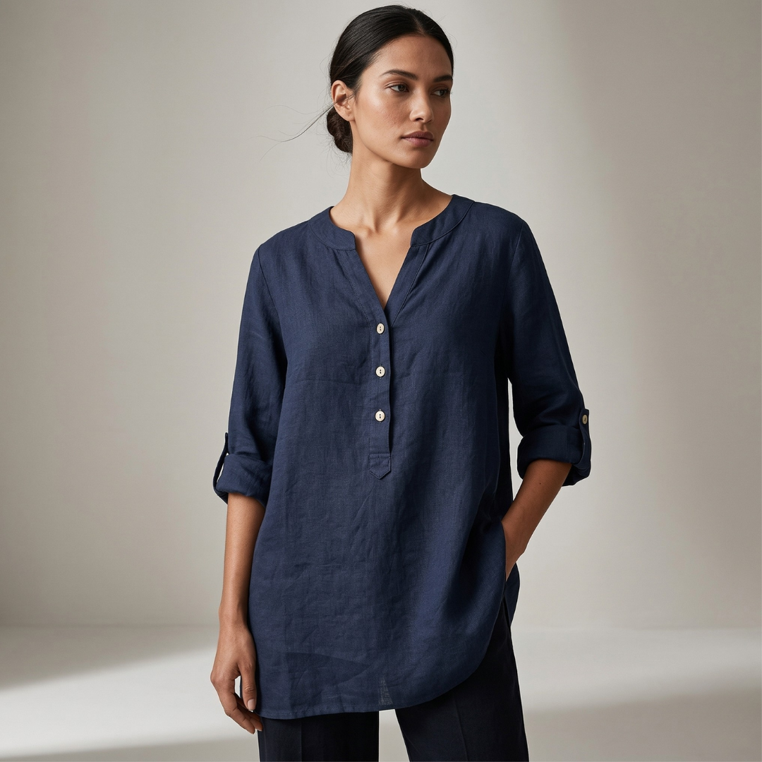 Edna - Blusa ligera de lino