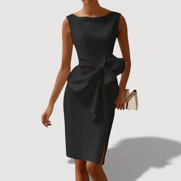 QUINN – Vestido midi estructurado