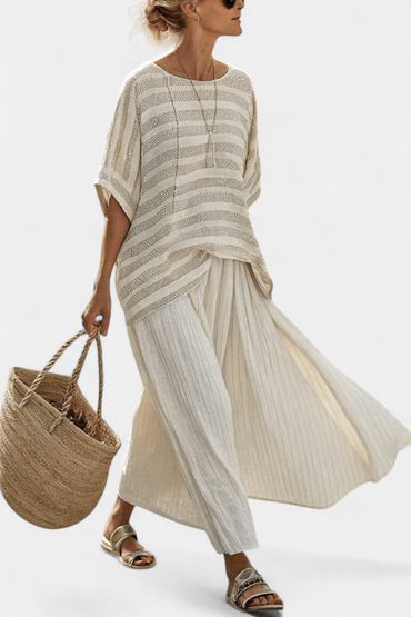 Isaura | Conjunto de Lino Elegante