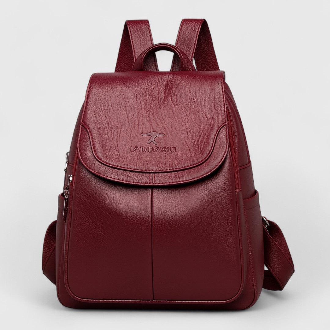 Calisto - Mochila de piel antirrobo