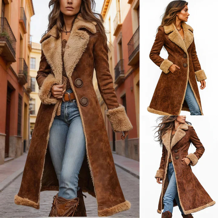 Olivia |Abrigo largo y elegante de invierno