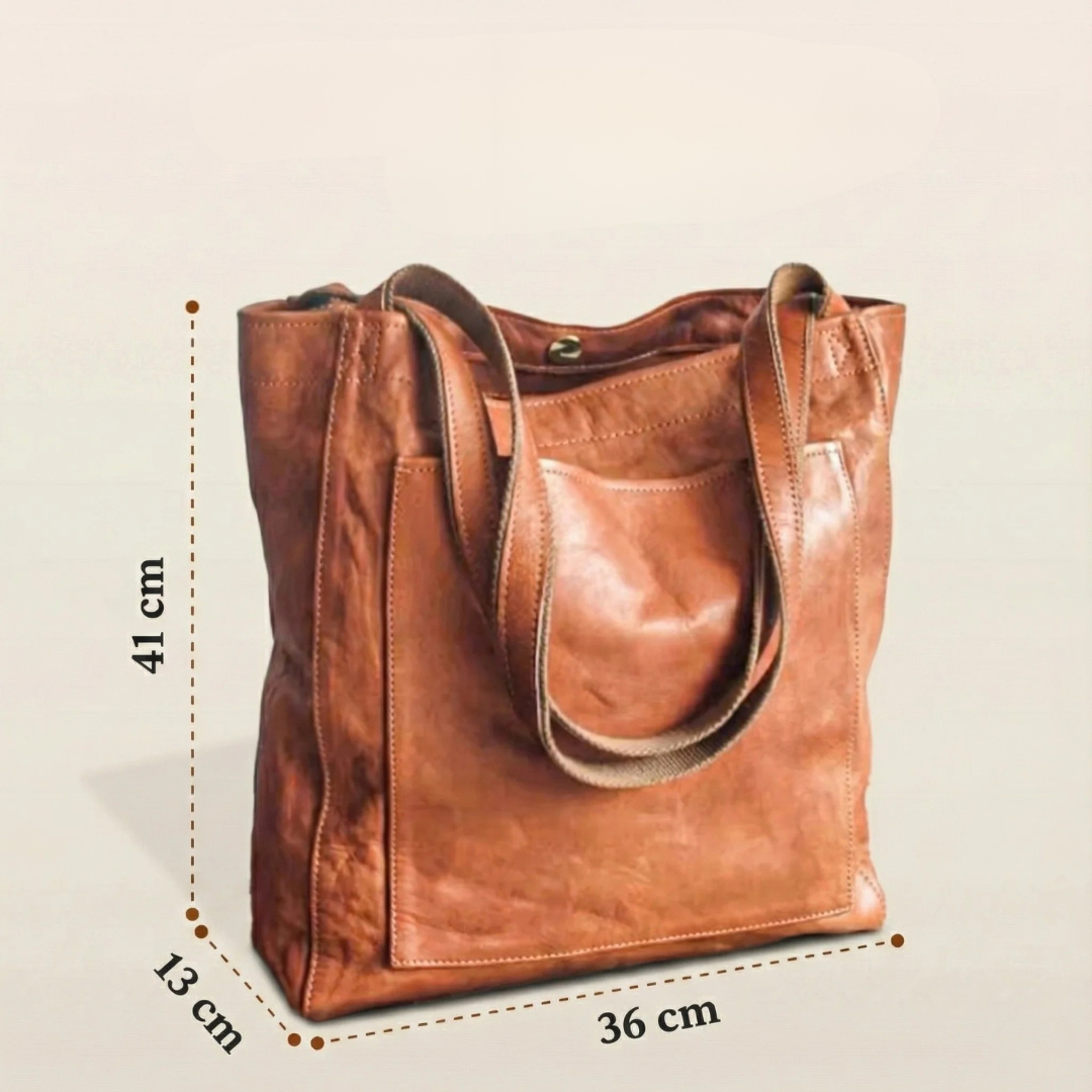 Lorena |Bolso de cuero moderno y elegante