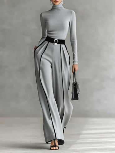 Veralia | Conjunto elegante con detalle de contraste