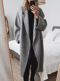 Evelora | Abrigo de Lana Oversized
