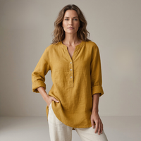 Edna - Blusa ligera de lino