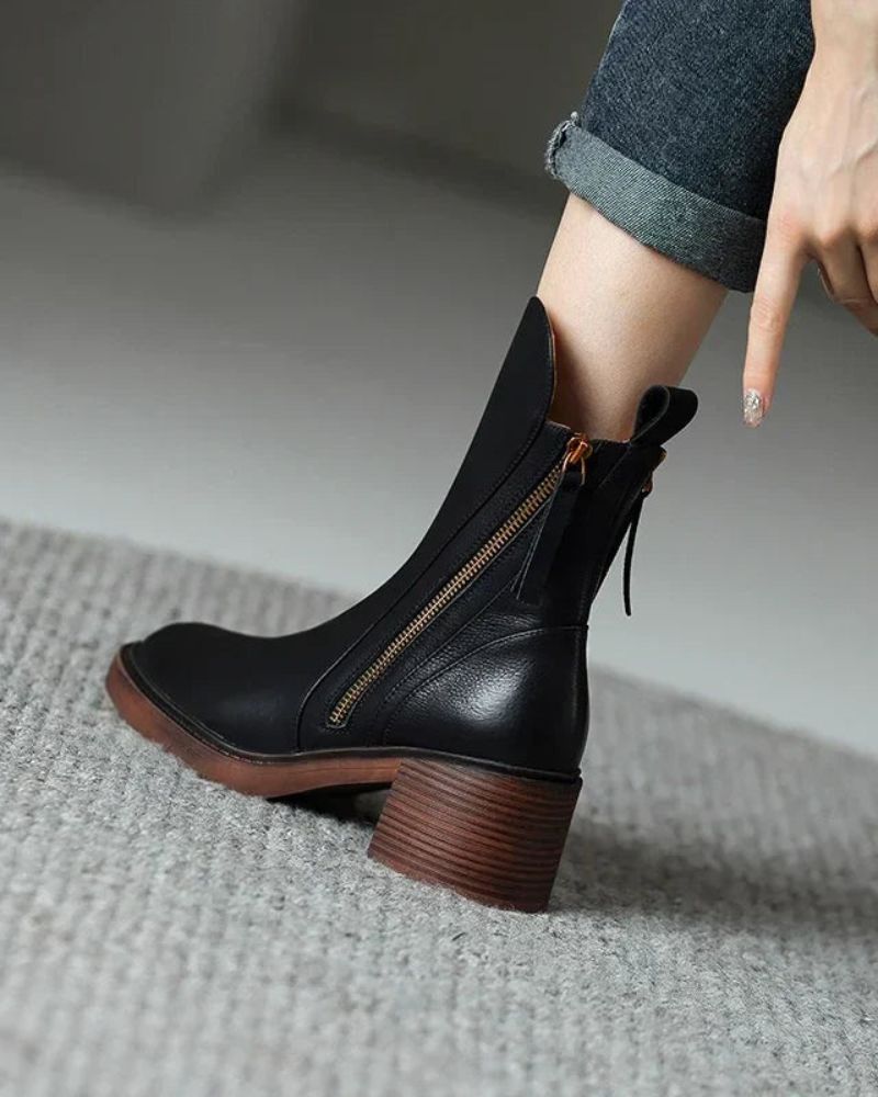 Valeria™ | Botas con un tacón cómodo - elegantes y atemporales