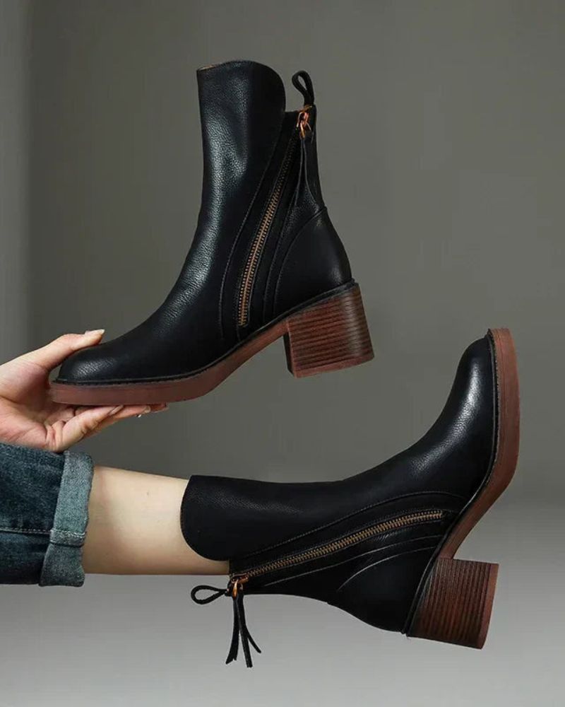 Valeria™ | Botas con un tacón cómodo - elegantes y atemporales