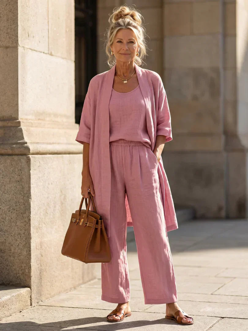 Linnea | Conjunto de lino ligero