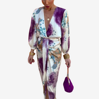 Eldora™ Vestido Midi Estampado