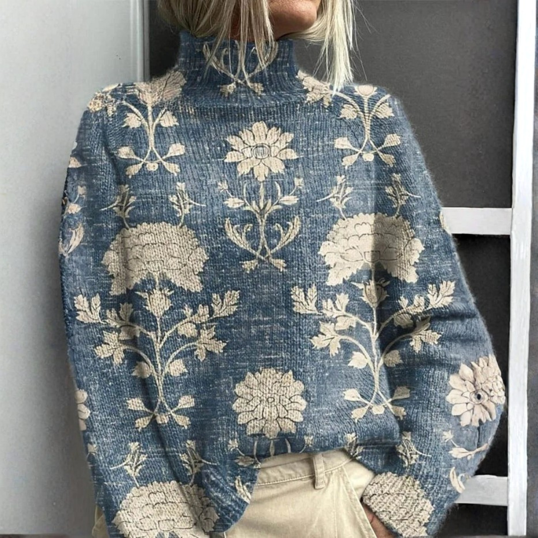 Ashley | Suéter de Cuello Alto Cálido y Elegante