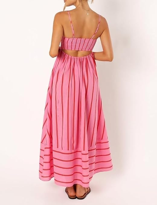 ROSA - Vestido maxi Sunset Vibes
