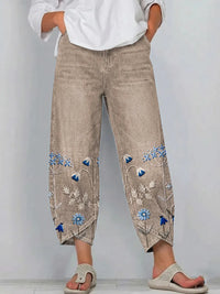 Velora | Pantalones Bordados Casual Chic