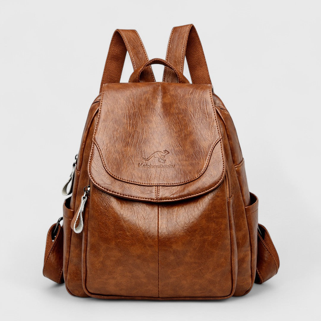 Calisto - Mochila de piel antirrobo