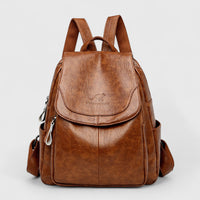 Calisto - Mochila de piel antirrobo