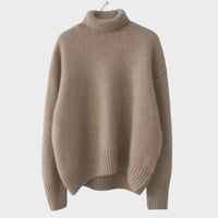Georgia - Jersey fino de punto con cuello alto