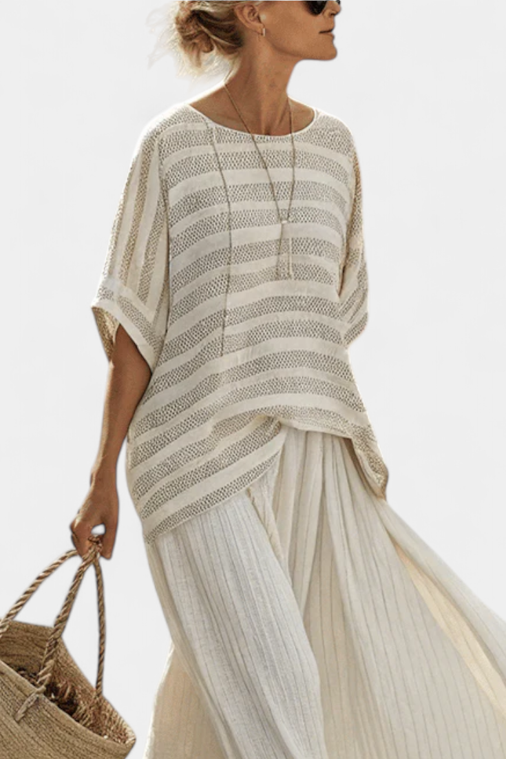 Isaura | Conjunto de Lino Elegante