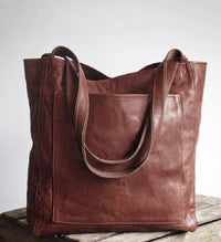 Elle | Bolso de Hombro Clásico en Piel
