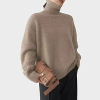 Georgia - Jersey fino de punto con cuello alto