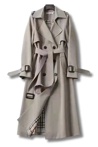 Alina | Gabardina Elegante Otoñal