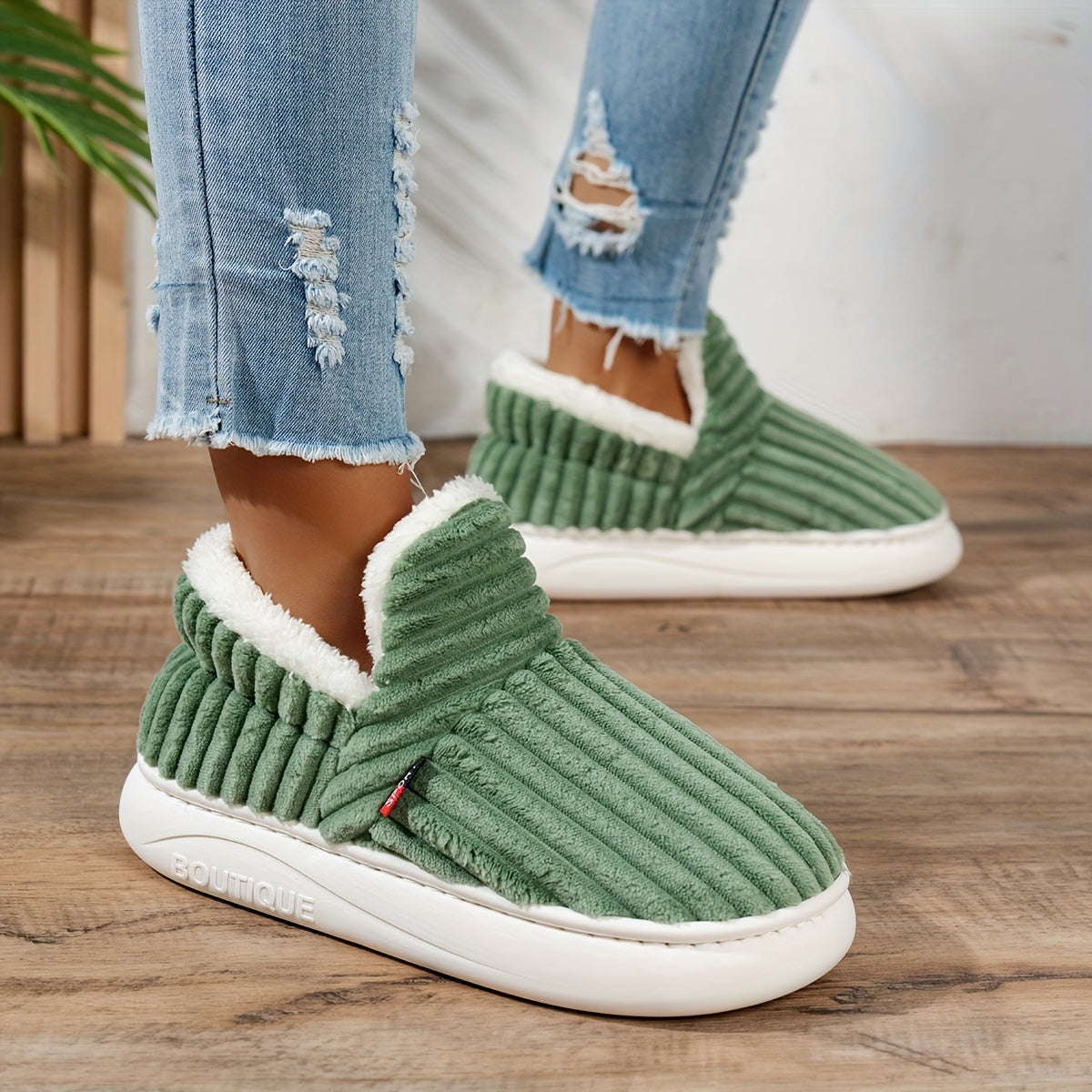 Zapatillas de casa de peluche CozyStep