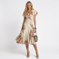 Camile - Vestido chic con flores