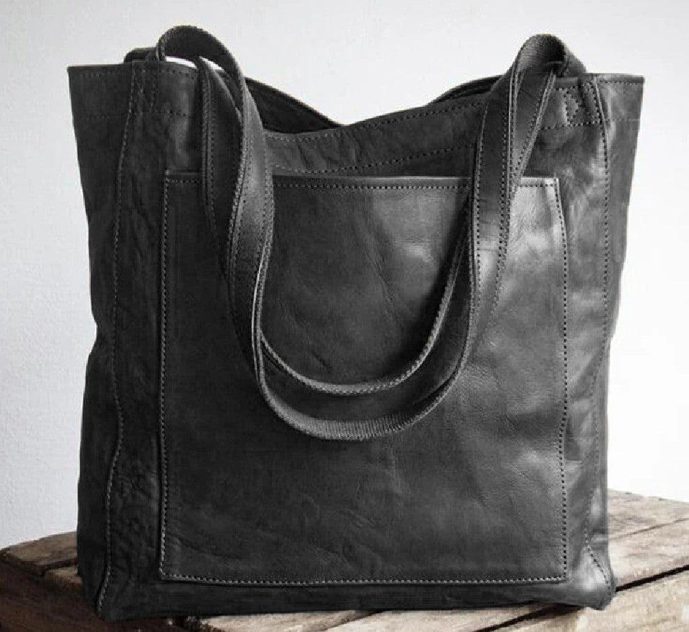 Elle | Bolso de Hombro Clásico en Piel