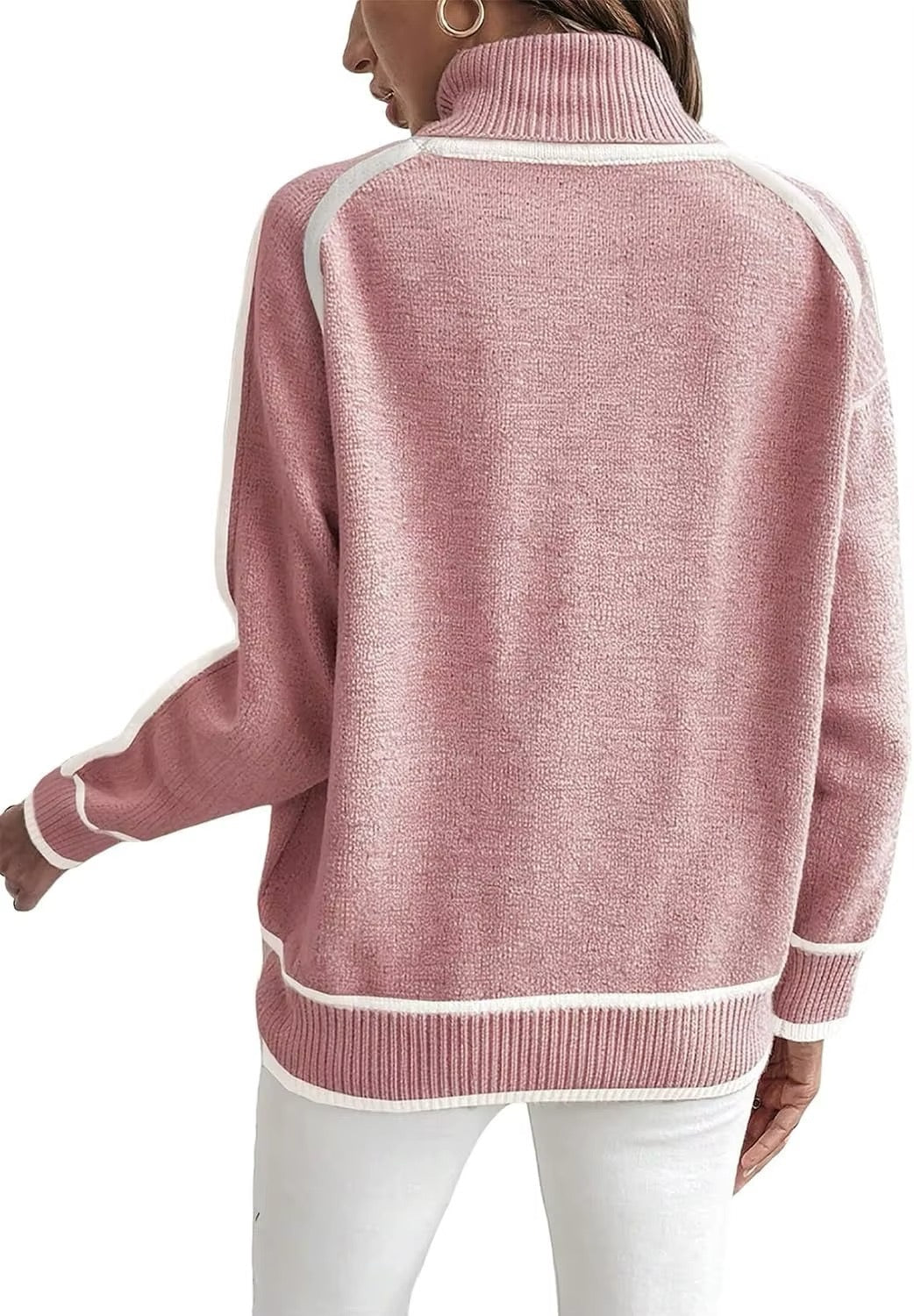 Kaylee | Suéter Elegante de Cuello Alto