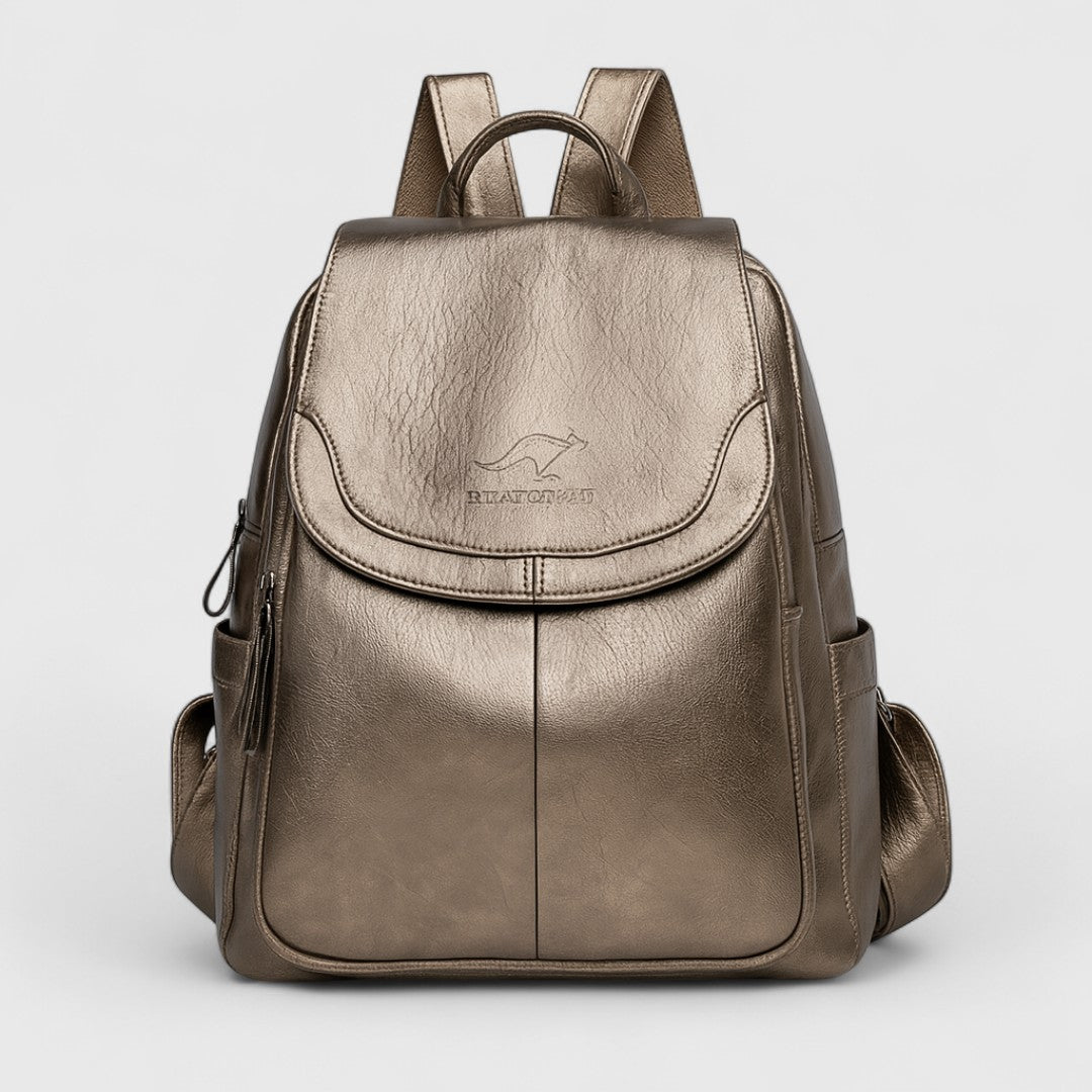 Calisto - Mochila de piel antirrobo