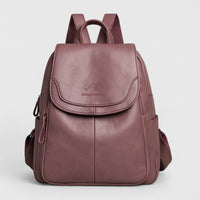 Calisto - Mochila de piel antirrobo
