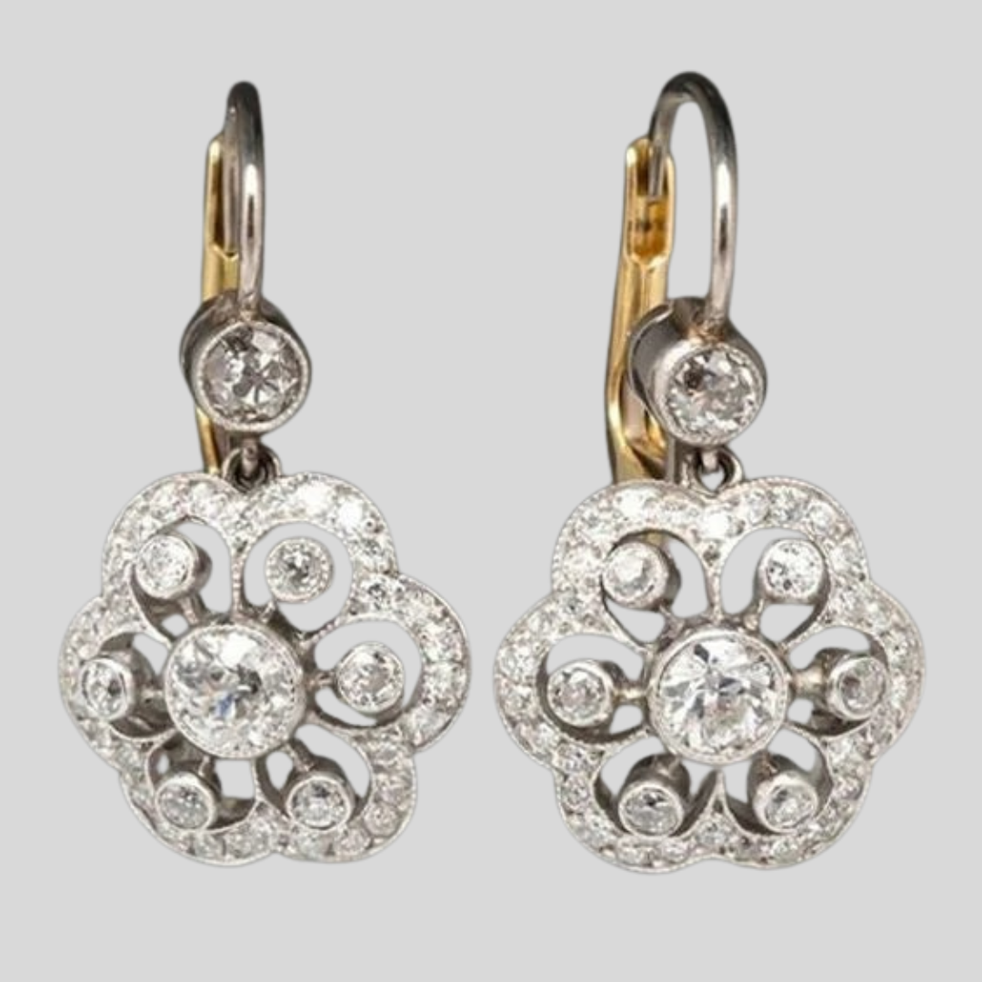 Zoe - Colgante mandala de cristal vintage