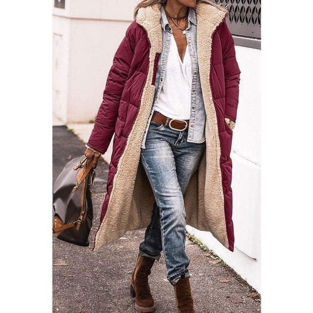 Ariella | Abrigo Sherpa Largo