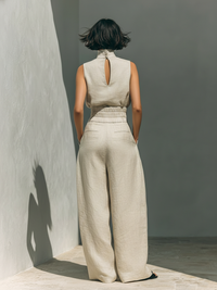 Rhea - Conjunto de blusa sin mangas
