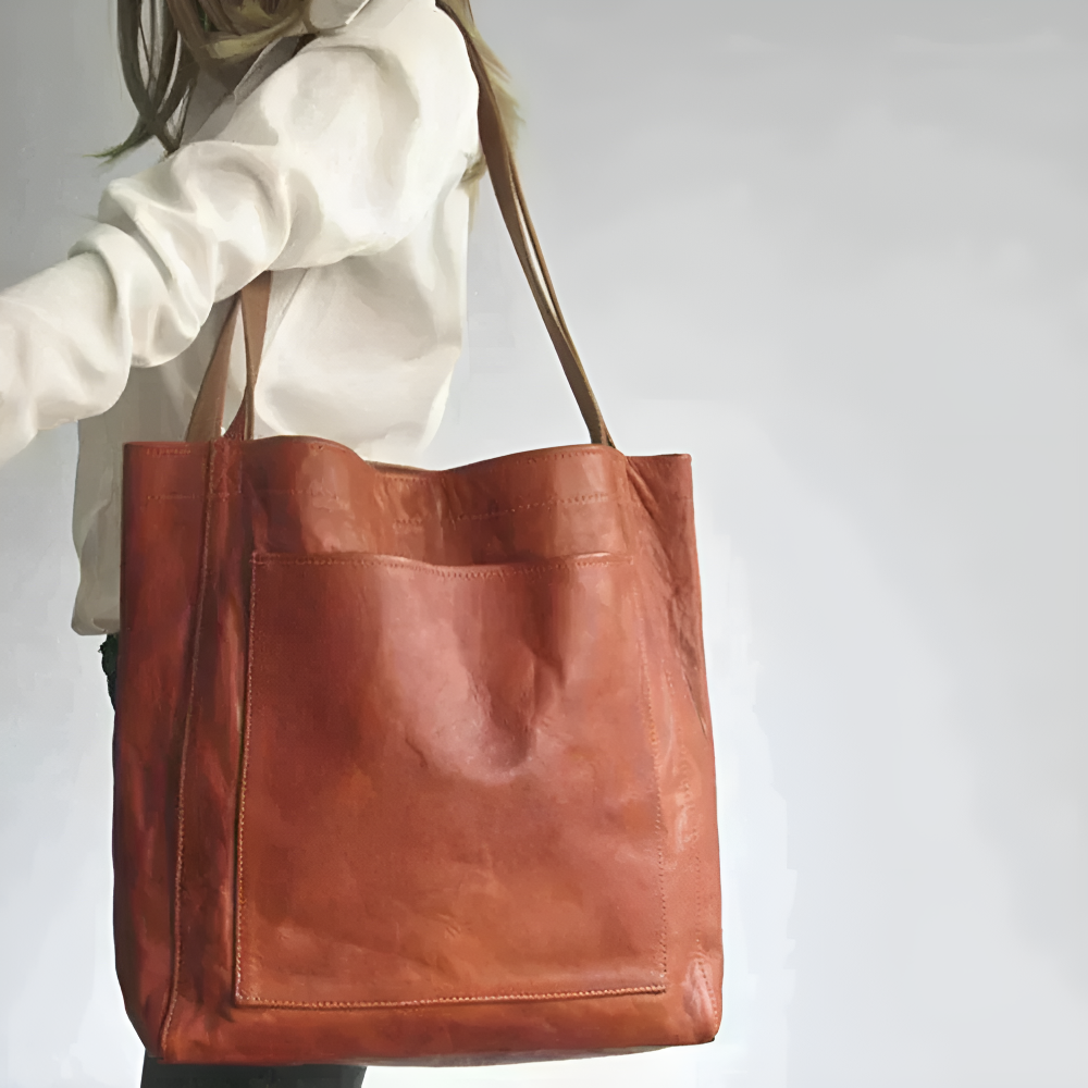Lorena |Bolso de cuero moderno y elegante