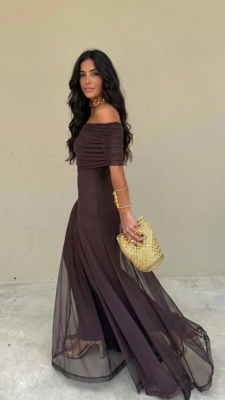 Sierra - Vestido largo de diseño