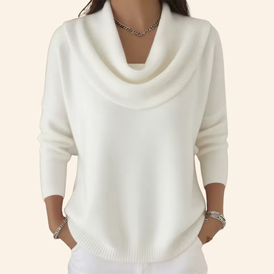 Eliza | Suéter Elegante con Cuello Alto