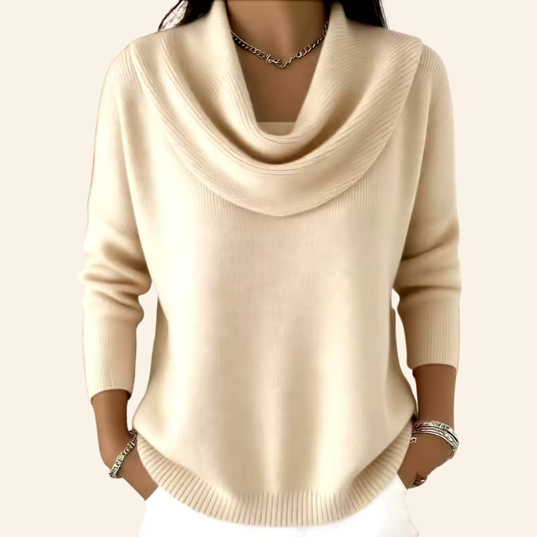 Eliza | Suéter Elegante con Cuello Alto