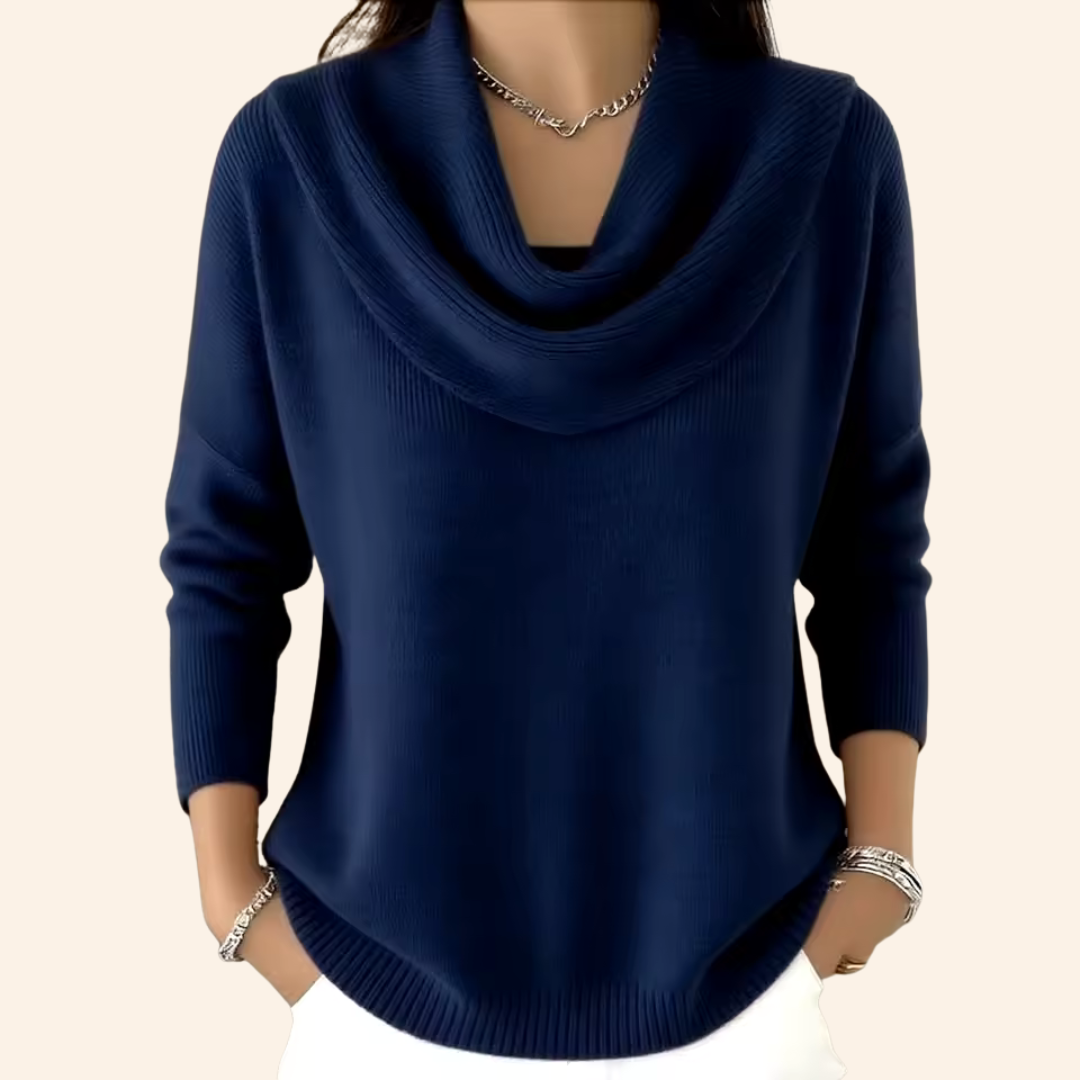Eliza | Suéter Elegante con Cuello Alto