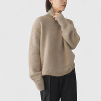 Georgia - Jersey fino de punto con cuello alto