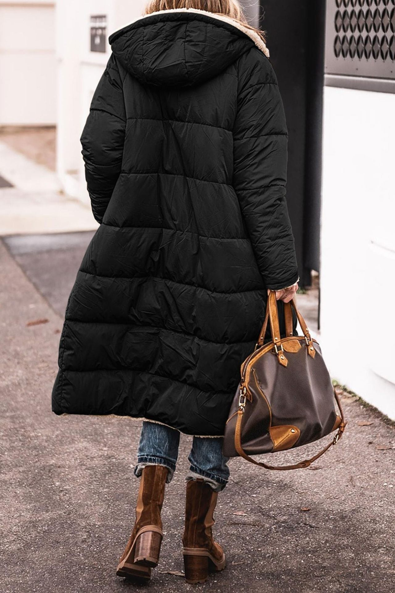 Ariella | Abrigo Sherpa Largo