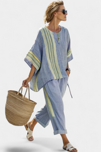 Lorena | Conjunto Boho Lino y Bambú
