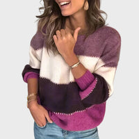 Jersey de punto cuello vuelto