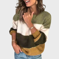 Jersey de punto cuello vuelto
