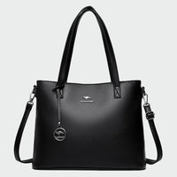 Bolso Tote Elegante Burdeos