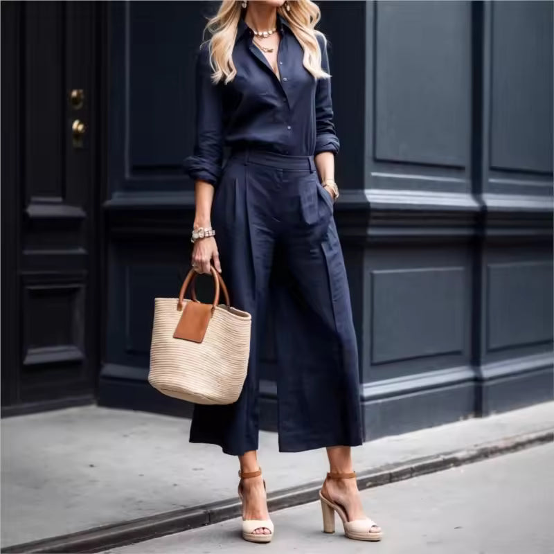 Noor | Conjunto holgado con pantalón