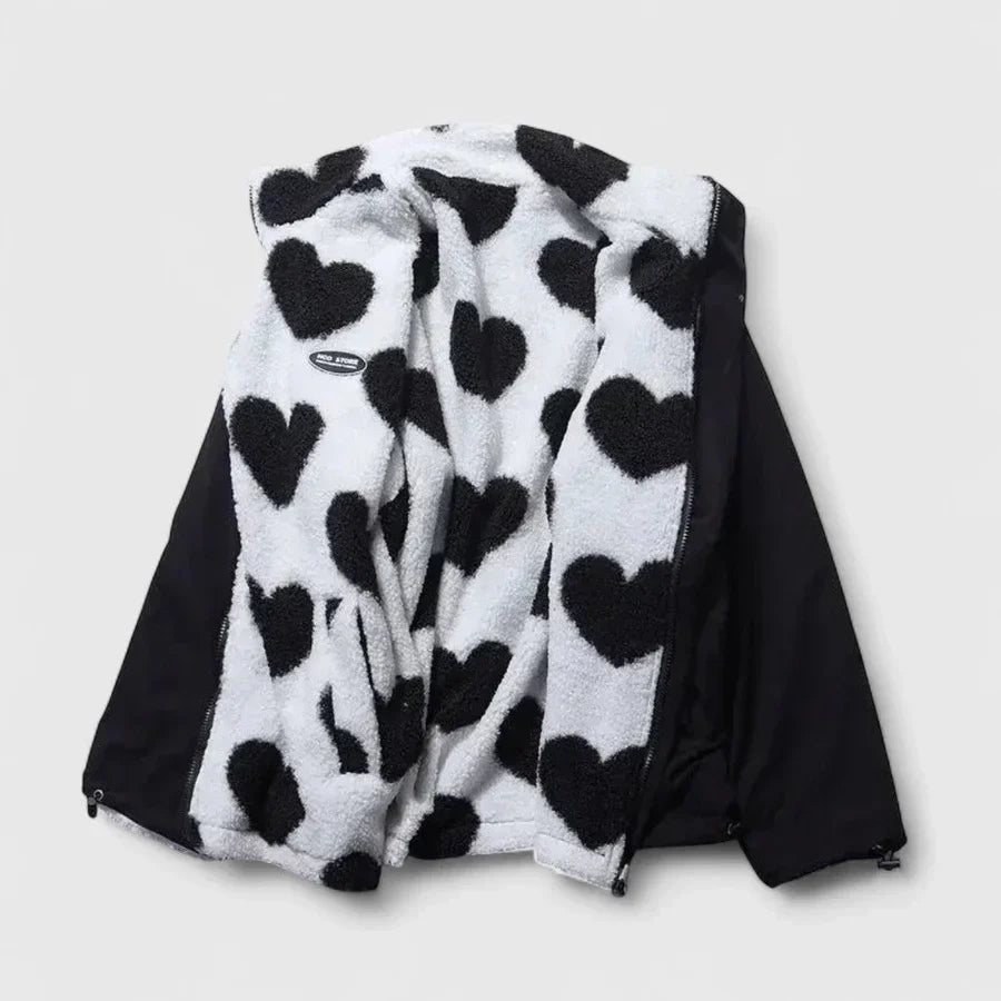 Adelfa - Chaqueta acolchada reversible