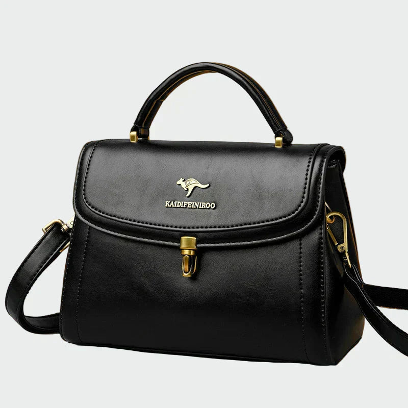 Bolso de Hombro Elegante Atemporal Dorado