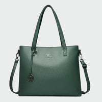 Bolso Tote Elegante Burdeos