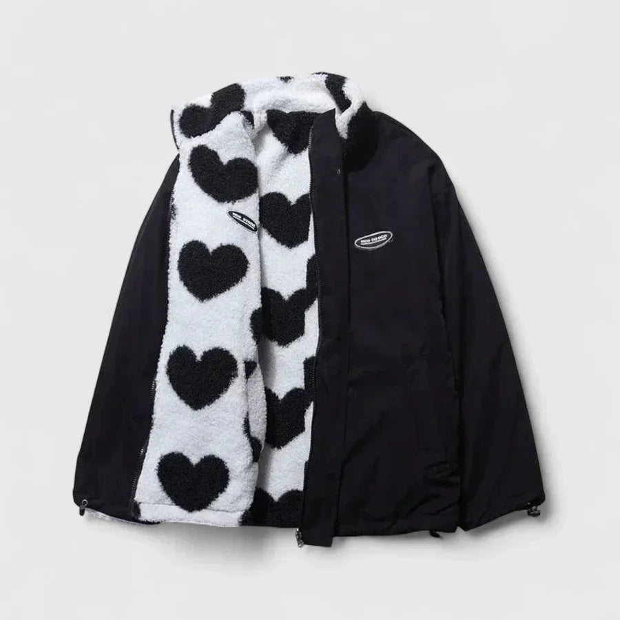 Adelfa - Chaqueta acolchada reversible