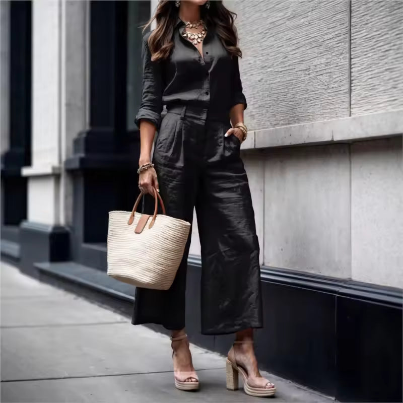 Noor | Conjunto holgado con pantalón