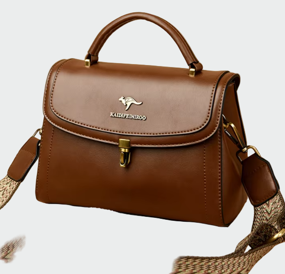 Bolso de Hombro Elegante Atemporal Dorado
